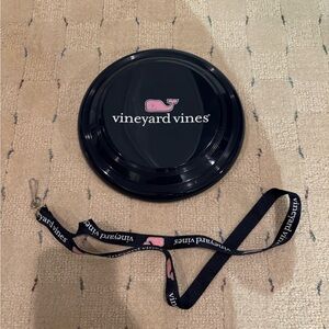 Vineyard Vines Navy Frisbee and Lanyard Brand New